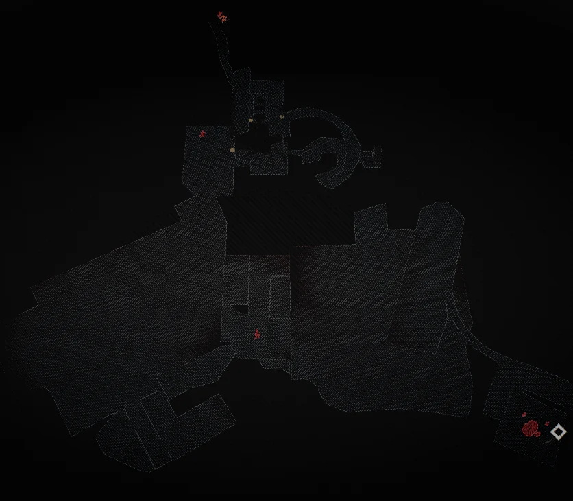 Root Earth: Ashen Wasteland — map