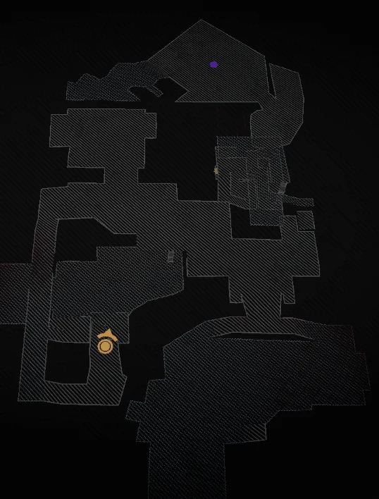 Fiery Graveyard — map