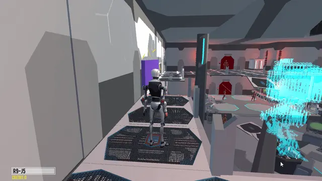 Traversal mechanic — view 1
